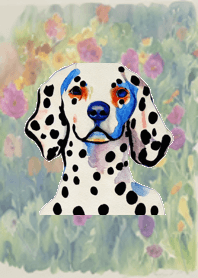 WATERCOLOR DALMATIAN THEME 3