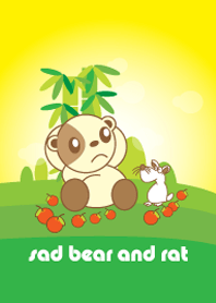 sad bear and rat