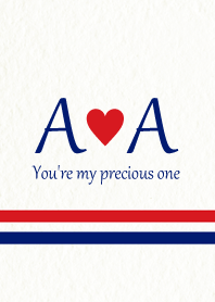 A&A Initial -Red & Blue-