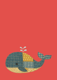 Whale's Outing on red