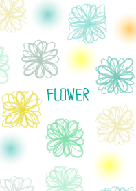 FLOWER-グリーン-