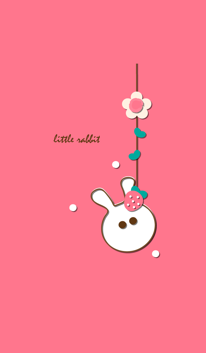 little rabbit with little strawberry 10