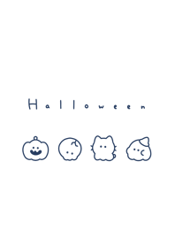 Halloween (line)/wh,navyline