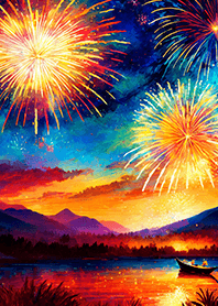 Beautiful Fireworks Theme#671