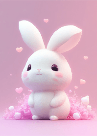 Cute Fluffy Rabbit