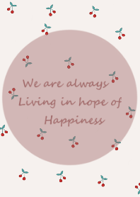 さくらんぼ / dustypink beige