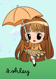 Ashley Rainy Girl
