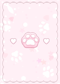 Marshmallow Paw 2 - Pink x Black