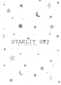 SIMPLE STAR-STARLIT SKY WHITE- 7