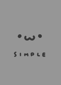 可愛的臉孔 /Dark Gray