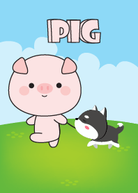 Love Kawaii Pig Theme