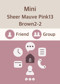 mini sheer mauve pink13 brown2-2