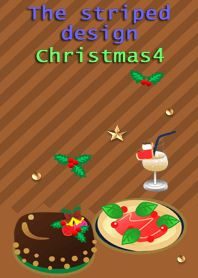 The striped design( Christmas4)