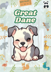 Great Dane Daily Life (Red 01)