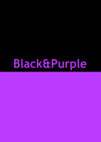Simple Purple & Black no logo No.9-5