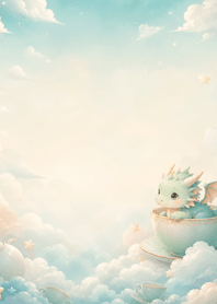 迷你龍茶杯天空