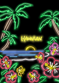 neon Hawaiian