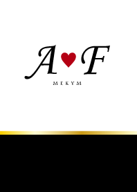 LOVE INITIAL - A&F 4