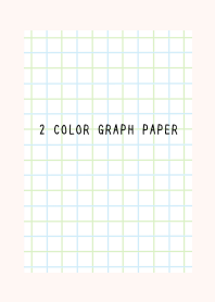 2 COLOR GRAPH PAPERj-BLUE&GR-LIGHT PINK