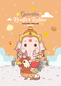 พระพิฆเนศ & ปีระกาไก่ - โชคลาภดวงดี