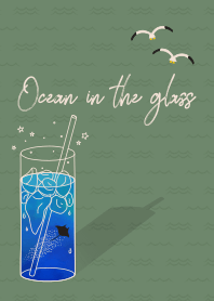 グラスの中の海01 + 黃色