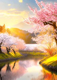 Beautiful real scenery(Spring-564)