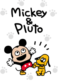 Mickey & Pluto by Yuji Nishimura