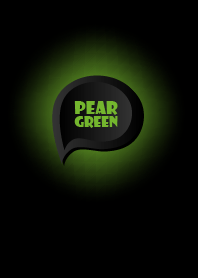Pear Green Button In Black