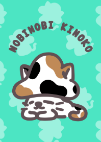 のびのびきのこ（三毛猫編）