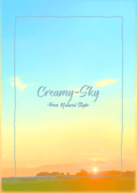 Creamy Sky 3 / Natural Style
