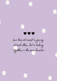 Daisy Days ::black  purple