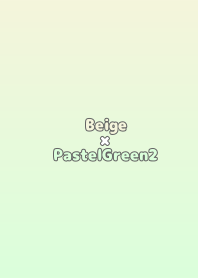 Beige×PastelGreen2.TKC