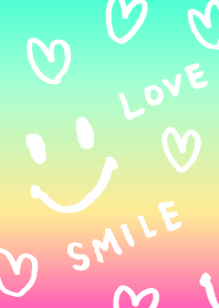Smile Love Heart-Gradation2-