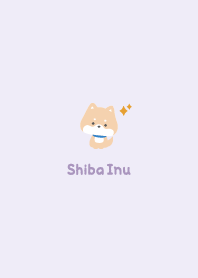 Shiba Inu3 Glitter - Purple
