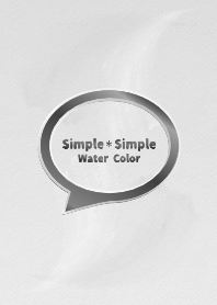 Simple Simple /WC/ black & white