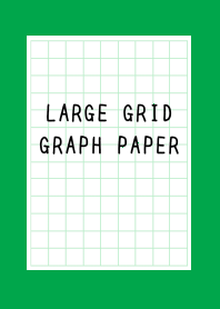 LARGE GREEN GRID GRAPH PAPER-GREEN