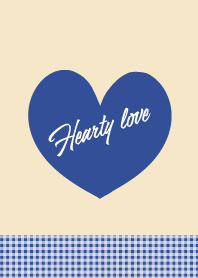 Hearty love _smoke blue_