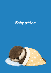 Baby otter02 blue JP