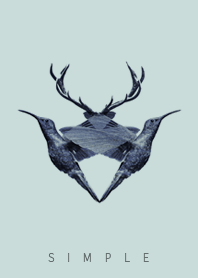 SIMPLE (Hummingbirds and Antlers)