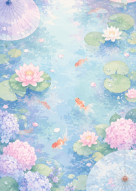 好運蓮花錦鯉 004