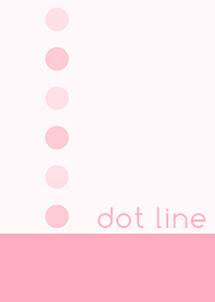 dot line*pink