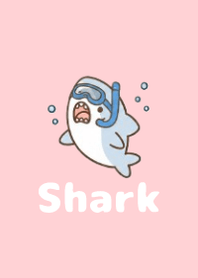Fluffy Shark Summer Pink 02