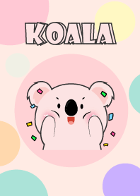 Simple Emotions Pink Koala Theme