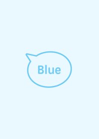シンプル ブルー [青] No.1-3