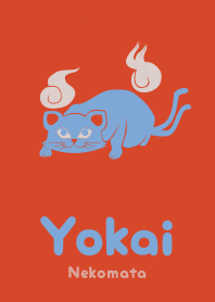 Yokai Nekomata Sports autumn leaves