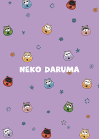 daruma-neko - purple
