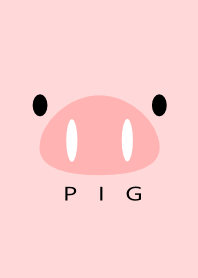 SIMPLE PIG(pink)Ver.2b