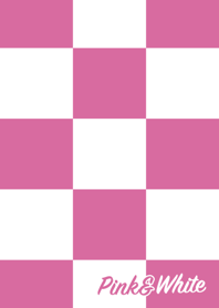 Simple Pink & White No.5