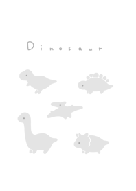 5 semi real dinosaurs NL/ wh gray