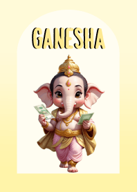Gold Ganesha For  Rich Theme